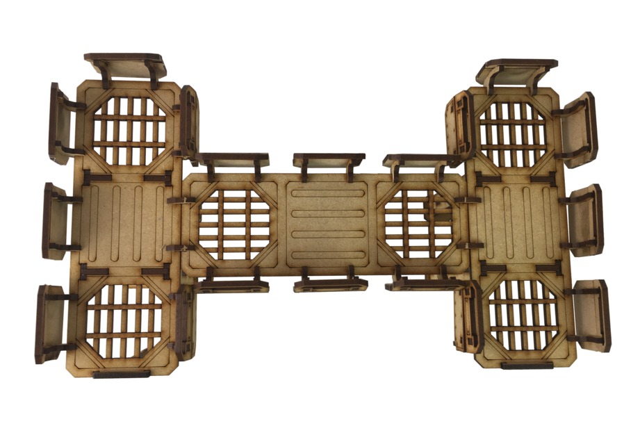 TTCombat: Tabletop Scenics – Sector 1 Walkways image