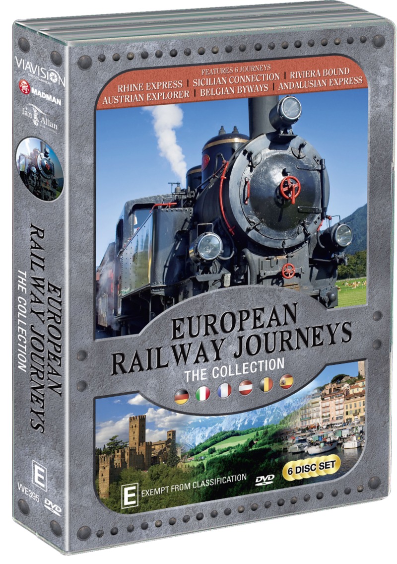 European Railway Journeys on DVD image