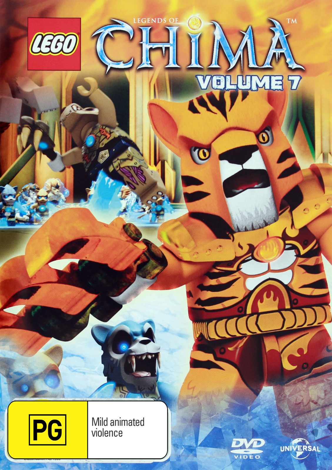 Lego Legends of Chima - Volume 7 on DVD image