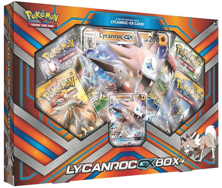 Pokemon TCG Lycanroc-GX Box image