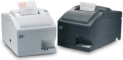 Star SP712 Serial Impact Tear Bar Receipt Printer Grey image