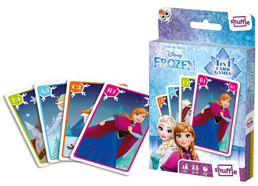 Shuffle: 4-In-1 Card Games - Frozen image