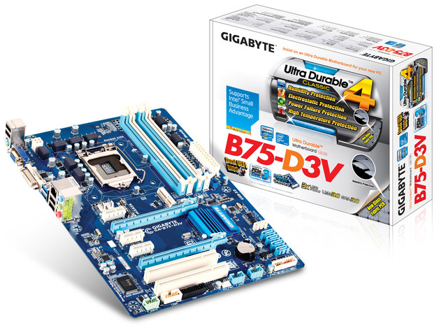 Gigabyte GA-B75M-D3V Intel B75 Motherboard | at Mighty Ape NZ