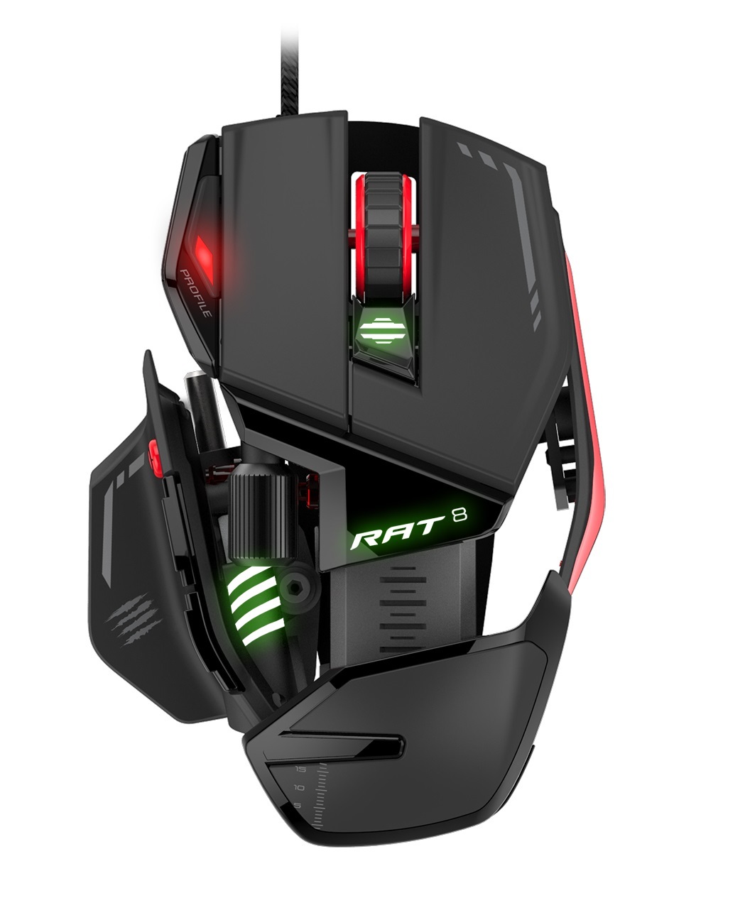 Mad Catz RAT 8 Gaming Mouse for PC image