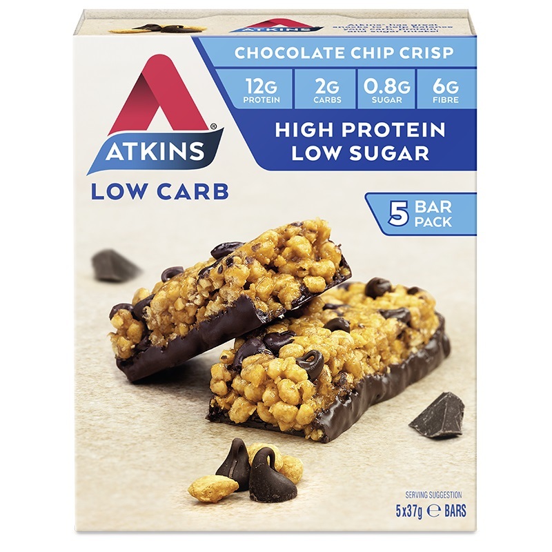 Atkins Day Break Bar - Chocolate Chip Crisp (5 x 30g) image