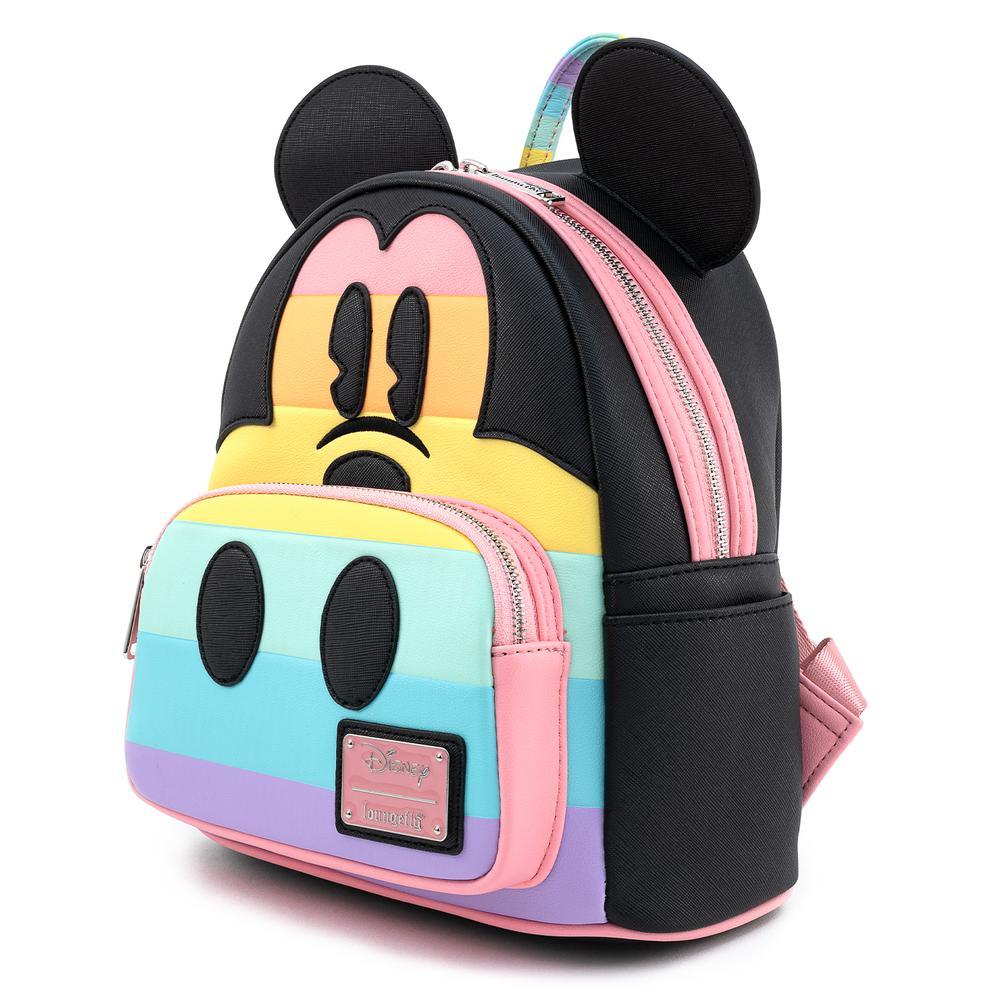 loungefly pastel minnie mouse backpack