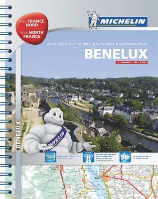 Benelux & North of France Road Atlas by Michelin image