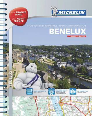 Benelux & North of France - Tourist & Motoring Atlas by Michelin