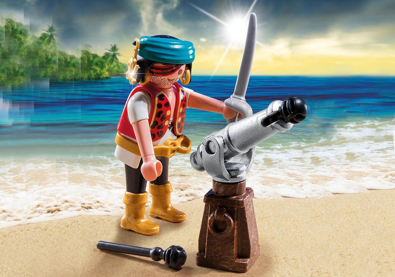 Playmobil: Special Plus Pirate with Cannon image