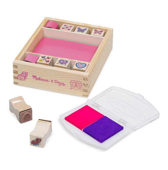 Melissa & Doug: Butterfly and Hearts Stamp Set image