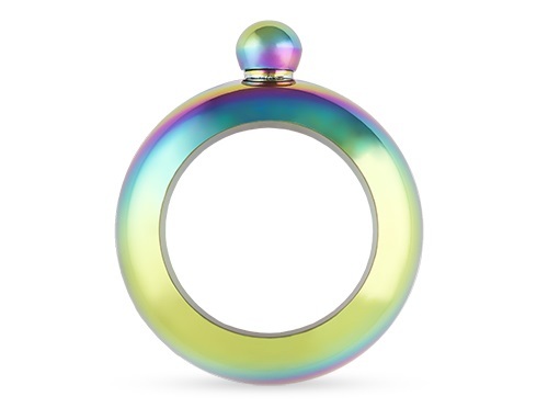 Blush: Charade: Bracelet Flask - Rainbow image
