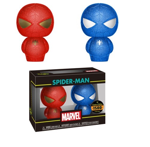 Marvel: Spider-Man (Red & Blue) - Hikari XS Vinyl Figure 2-Pack