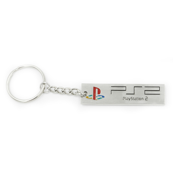 Official PlayStation 2 PS2 Logo Keychain / Keyring image
