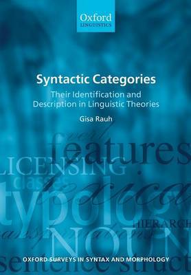 Syntactic Categories by Gisa Rauh image