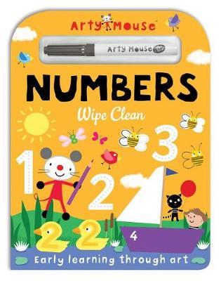 Arty Mouse Wipe Clean Numbers by Mandy Stanley image