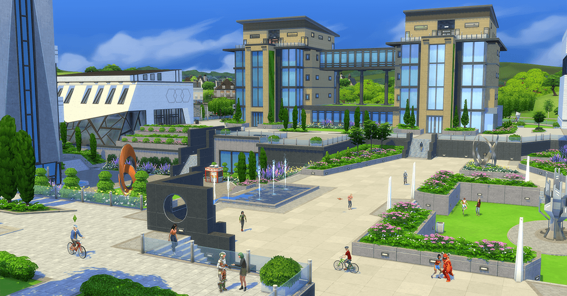 The Sims 4 Discover University (code in box) for PC image