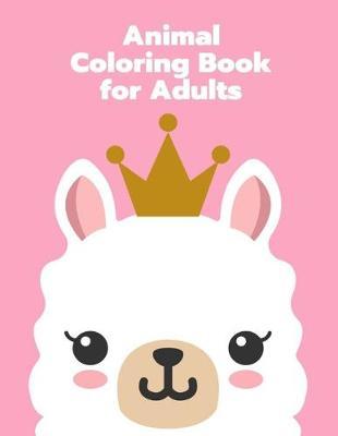 Animal Coloring Book for Adults image