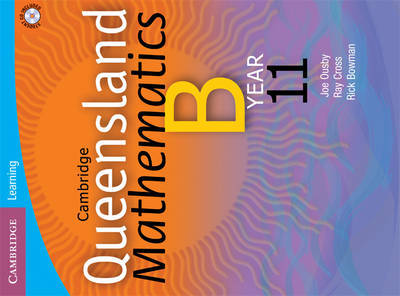 Cambridge Queensland Mathematics B Year 11: Year 11 by Douglas Wallace image