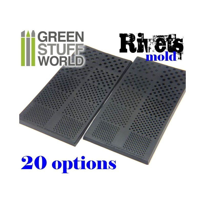 Green Stuff World : Rivet Rubber Molds image