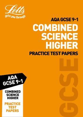 AQA GCSE Combined Science Higher Practice Test Papers by Letts GCSE image