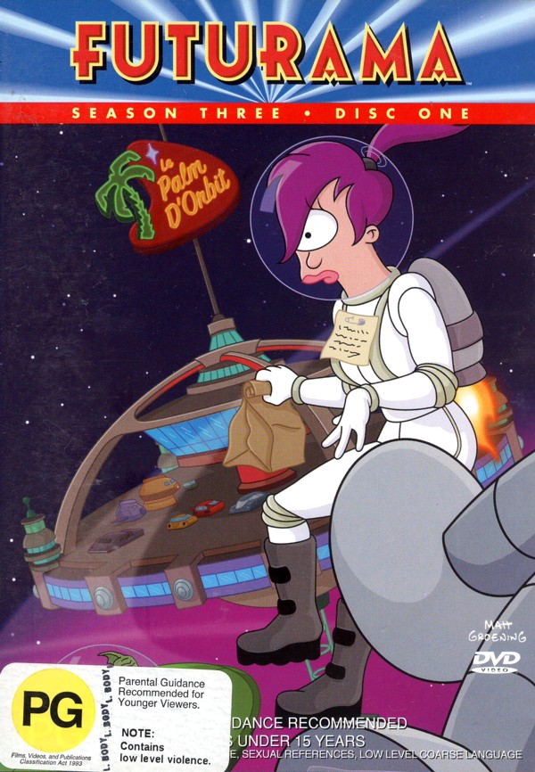 Futurama - Season 3 Disc 1 image