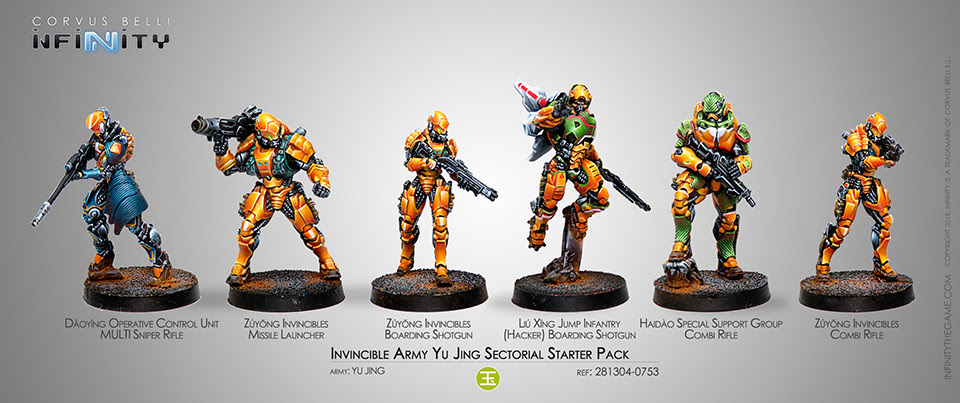 Infinity: Yu Jing Invincible Army Sectorial Army image