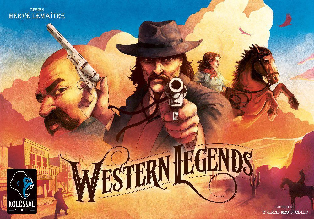 Western Legends - Board Game image