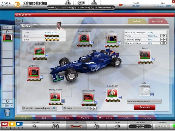 Racing Team Manager for PC image