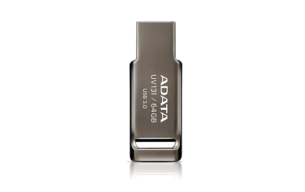 64GB ADATA UV131 Classic USB 3.0 Flash Drive (Chromium Grey) image