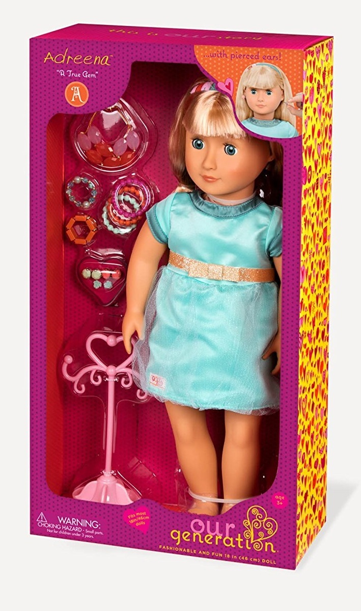 Our Generation: 18" Jewellery Doll - Adreena image
