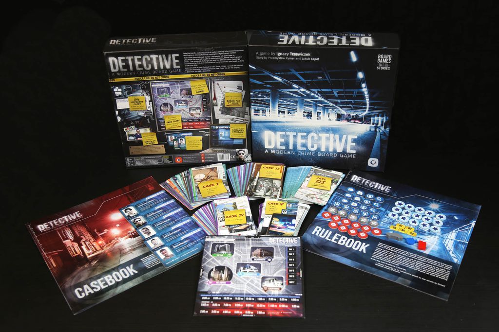 Detective: A Modern Crime Board Game image