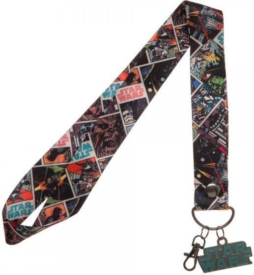 Star Wars - Wide Lanyard with Metal Charm image