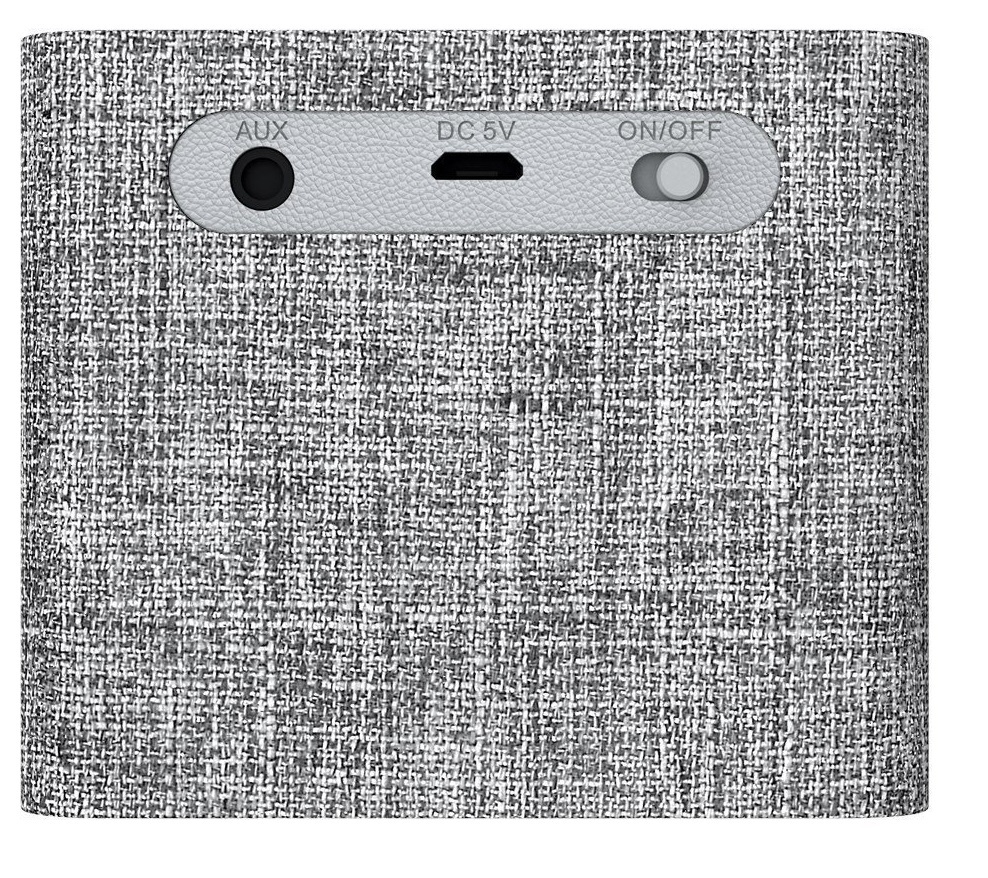 Creative Nuno Micro Designer Cloth Bluetooth Speaker - Grey image