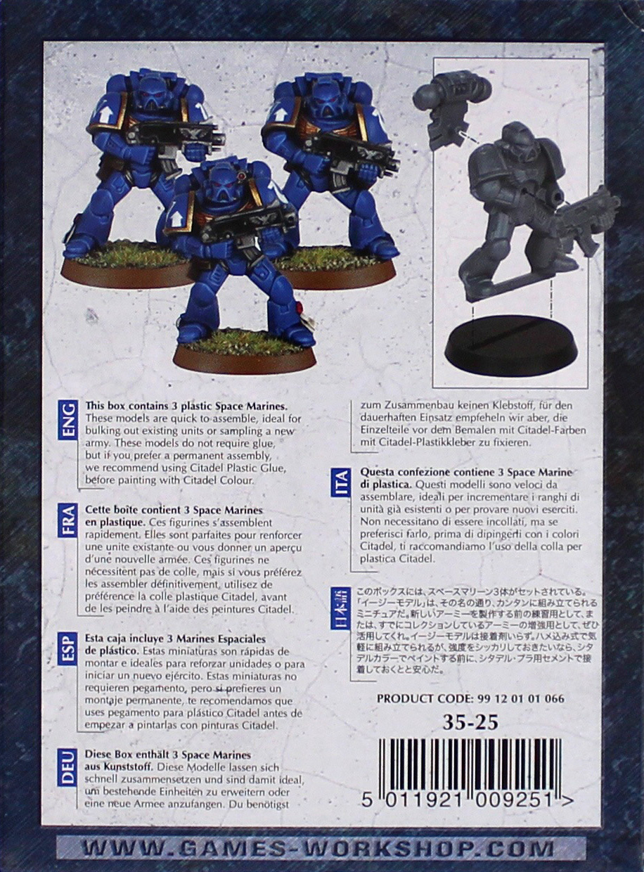 Warhammer 40,000 Space Marines