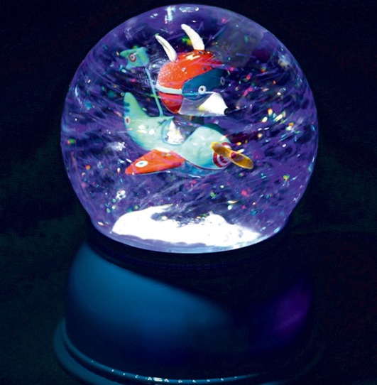 Djeco: Glitter Night Light (Airplane) image