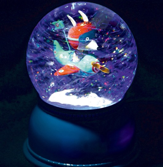 Djeco: Glitter Night Light (Airplane)