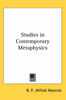 Studies in Contemporary Metaphysics by R. F. Alfred Hoernle image