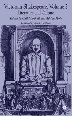 Victorian Shakespeare on Hardback by Gail Marshall