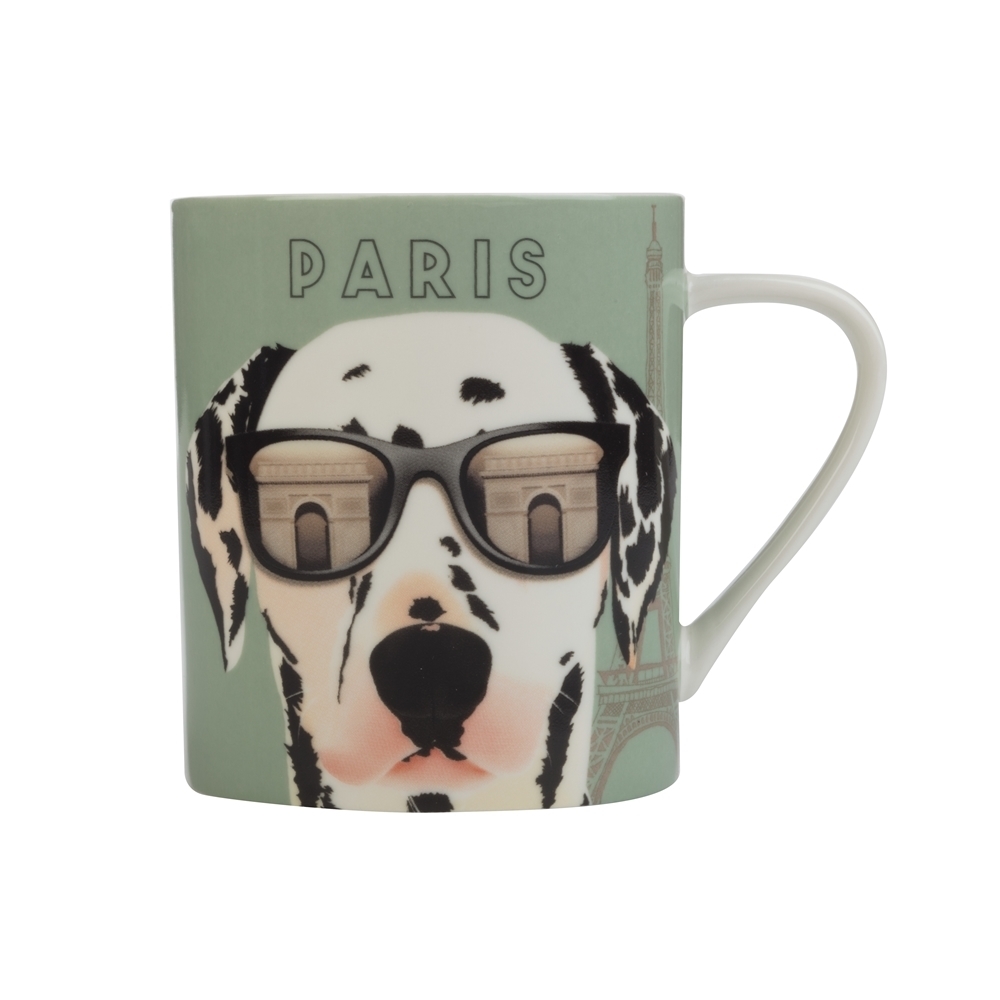 Christopher Vine The Mob International Cities Mug - Paris (370ml) image