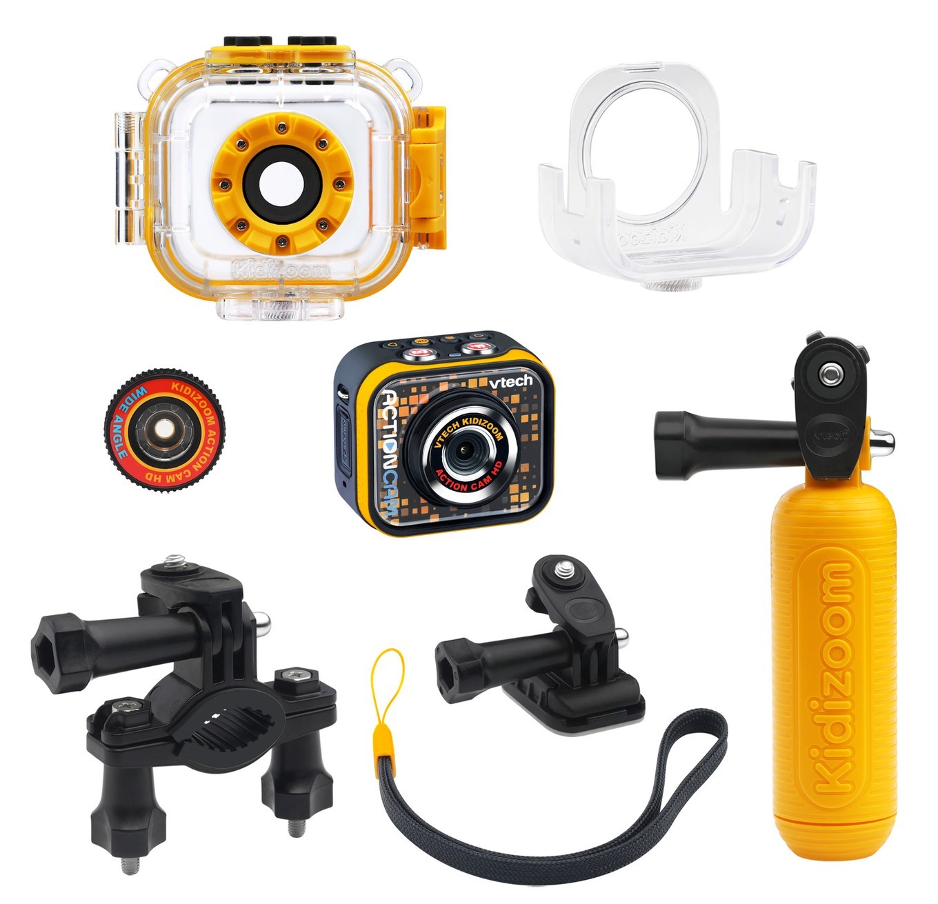 Vtech: Kidizoom - Action Cam HD (Yellow Black) image