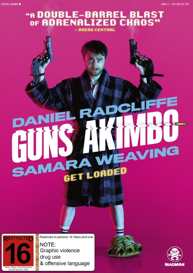 Guns Akimbo on DVD image