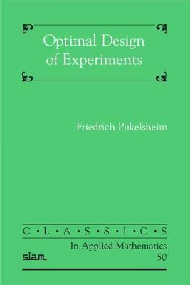 Classics in Applied Mathematics: Series Number 50 by Friedrich Pukelsheim image