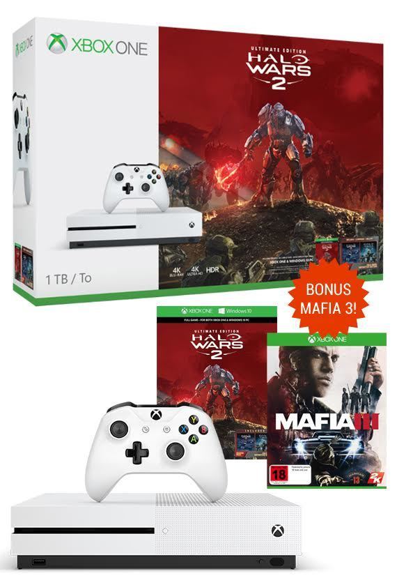 Xbox One S 1TB Halo Wars 2 Console Bundle for Xbox One image