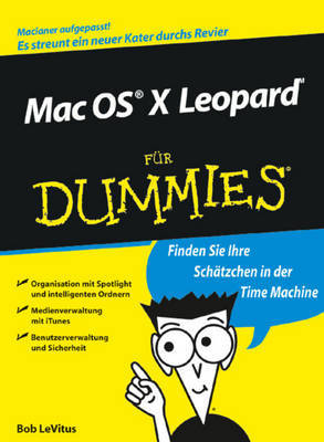 Mac OS X Leopard Fur Dummies on Paperback by Bob LeVitus