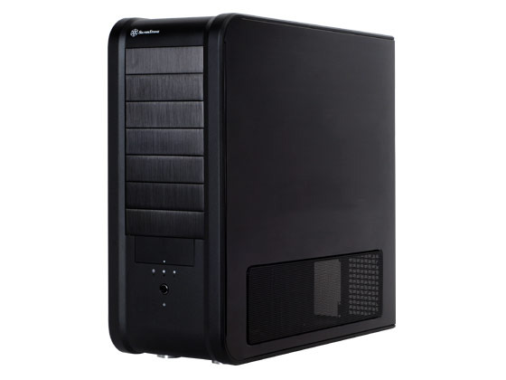 SilverStone "Temjin Series" TJ07 Black ATX Tower Case with Window image