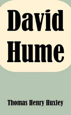 David Hume by Thomas Henry Huxley image