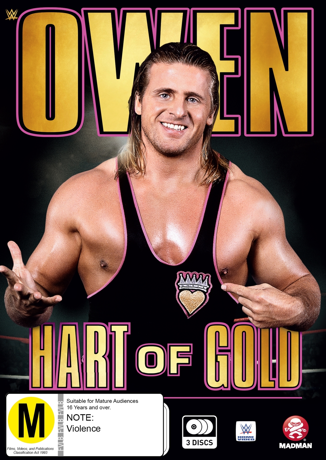 WWE Owen Hart Of Gold DVD Buy Now at Mighty Ape NZ