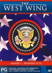 The West Wing Season 1 Part 2 on DVD The West Wing Season 1 Part 2 on DVD