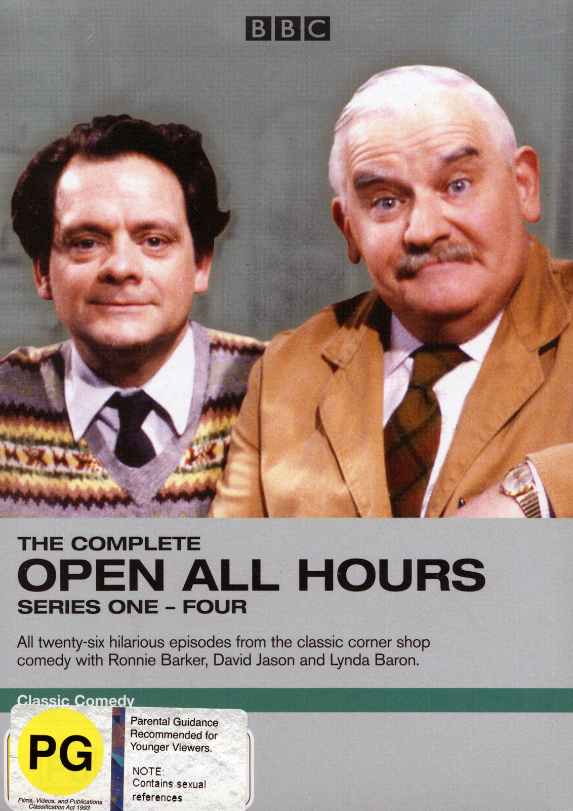 The Complete Open All Hours - Series 1-4 (4 Disc Set) on DVD image