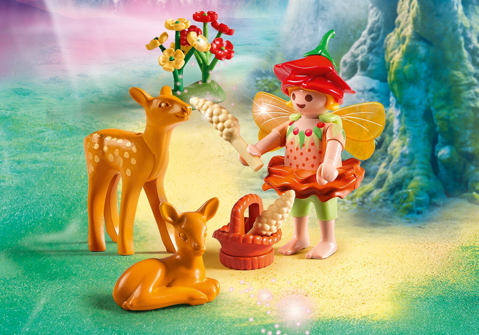 Playmobil: Fairies - Fairy Girl with Fawns (9141) image